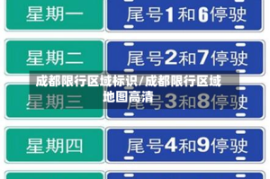 成都限行区域标识/成都限行区域地图高清