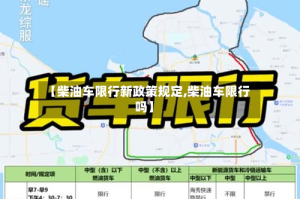 【柴油车限行新政策规定,柴油车限行吗】