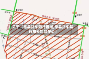 关于【息县货车限行区域,息县货车禁行扣分罚款多少】