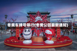 冬奥车牌号限行(冬奥公园最新通知)