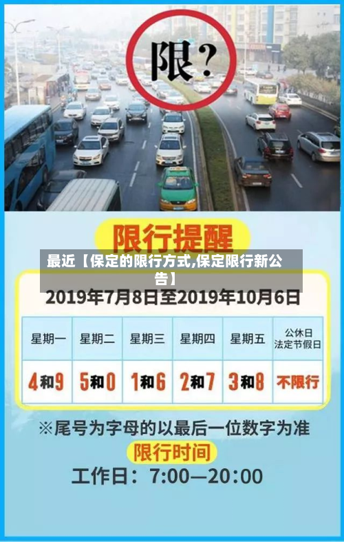 最近【保定的限行方式,保定限行新公告】-第2张图片