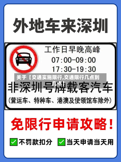 关于【交通实施限行,交通限行几点到几点】-第1张图片
