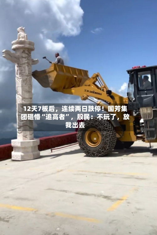 12天7板后，连续两日跌停！国芳集团砸懵“追高者	”，股民：不玩了	，放我出去-第1张图片