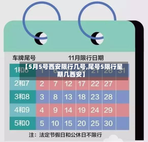 【5月5号西安限行几号,尾号5限行星期几西安】-第1张图片