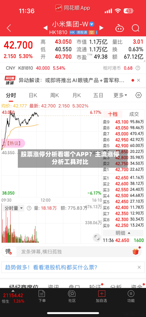 股票涨停分析看哪个APP?主流涨停分析工具对比-第2张图片