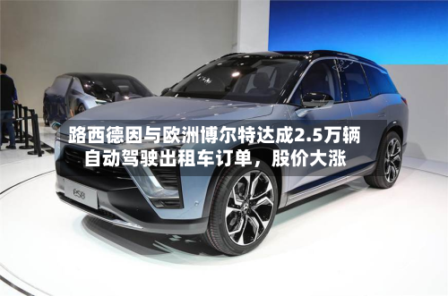 路西德因与欧洲博尔特达成2.5万辆自动驾驶出租车订单，股价大涨-第2张图片
