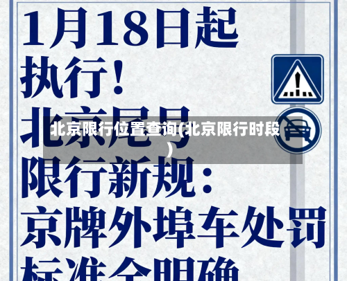 北京限行位置查询(北京限行时段)-第1张图片