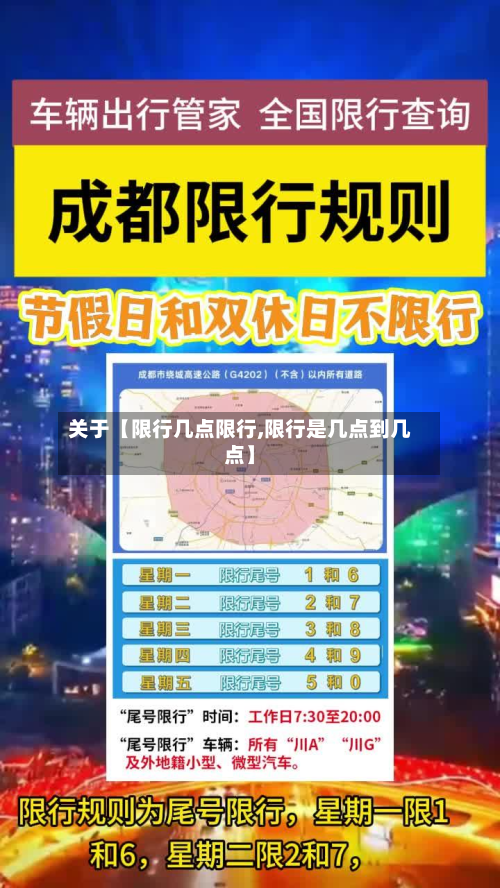 关于【限行几点限行,限行是几点到几点】-第1张图片