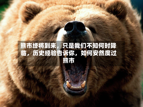 熊市终将到来	，只是我们不知何时降临，历史经验告诉你，如何安然度过熊市-第1张图片