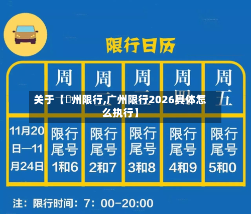 关于【鄚州限行,广州限行2026具体怎么执行】-第2张图片