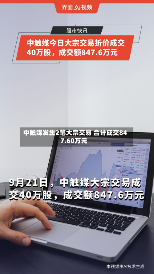 中触媒发生2笔大宗交易 合计成交847.60万元-第1张图片
