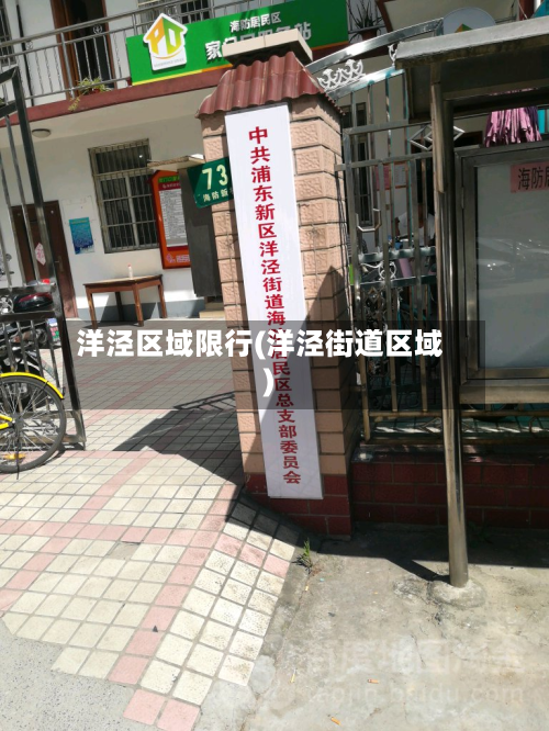 洋泾区域限行(洋泾街道区域)-第3张图片