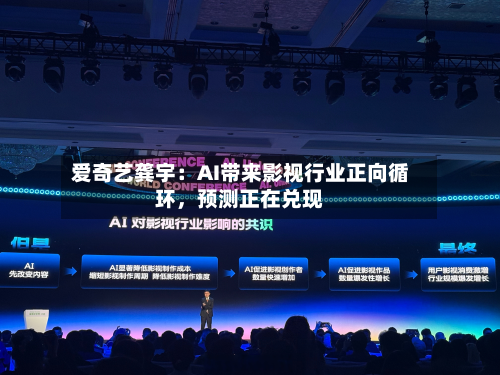 爱奇艺龚宇：AI带来影视行业正向循环	，预测正在兑现-第1张图片